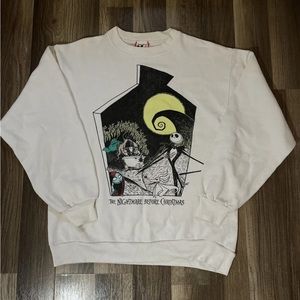 Vintage Nightmare Before Christmas Movie Promo Sweater